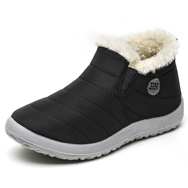 Men's Boots Slip On Winter Shoes For Men Ankle Boots Winter