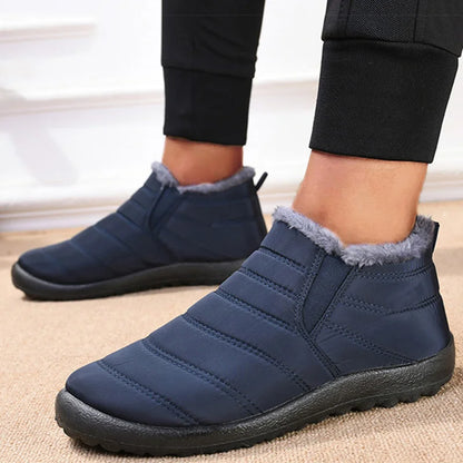 Men's Boots Slip On Winter Shoes For Men Ankle Boots Winter