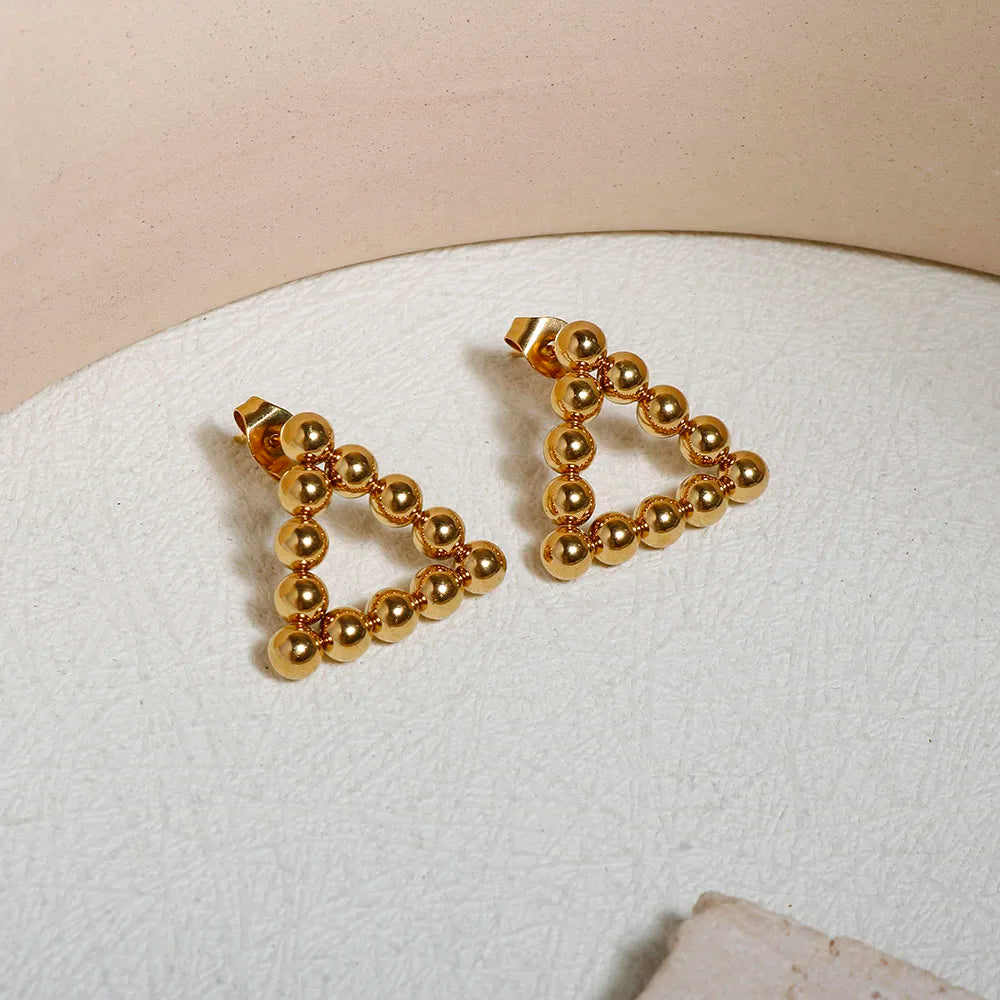 Hoop Earrings for Women Trendy Golden