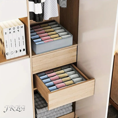 1pc Fabric Storage Box with 24 Compartments  Divider