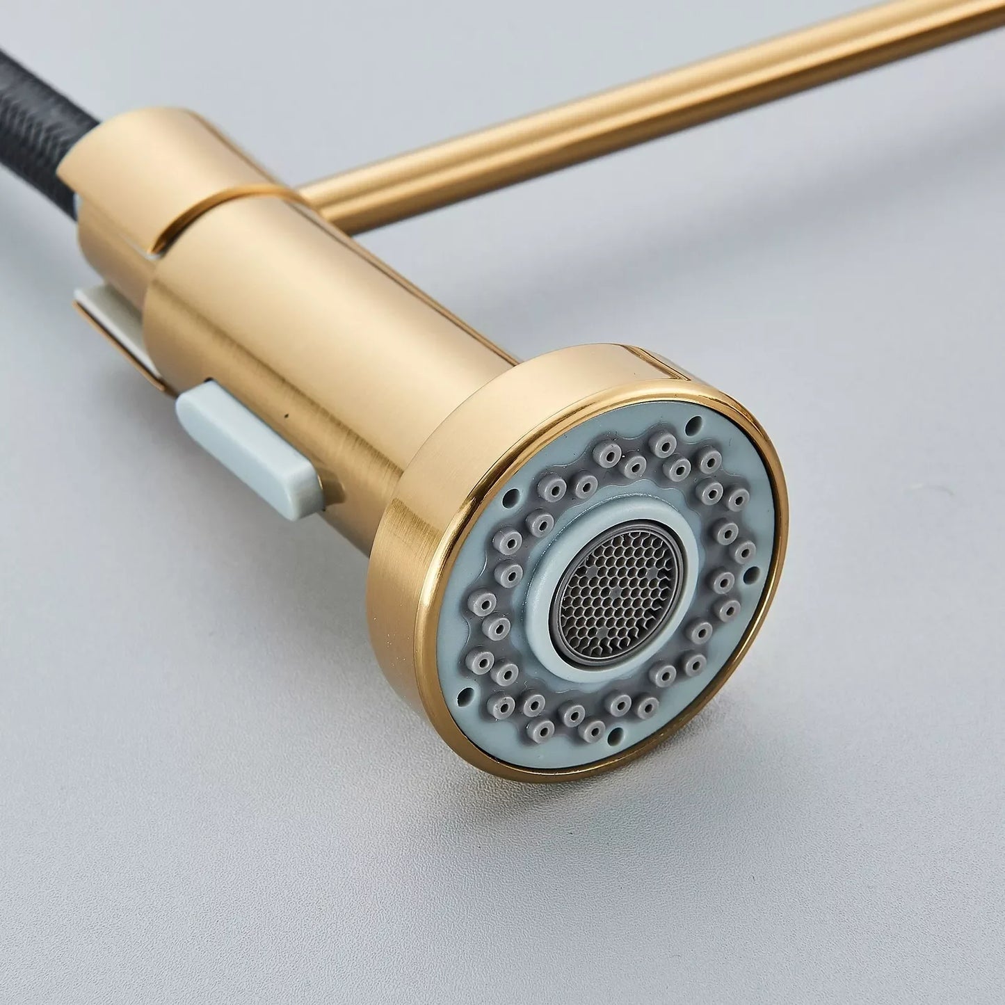 Brushed Gold Kitchen Sink Faucet
