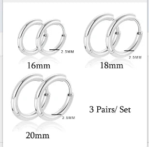 Hoop Earrings for Women Trendy Golden