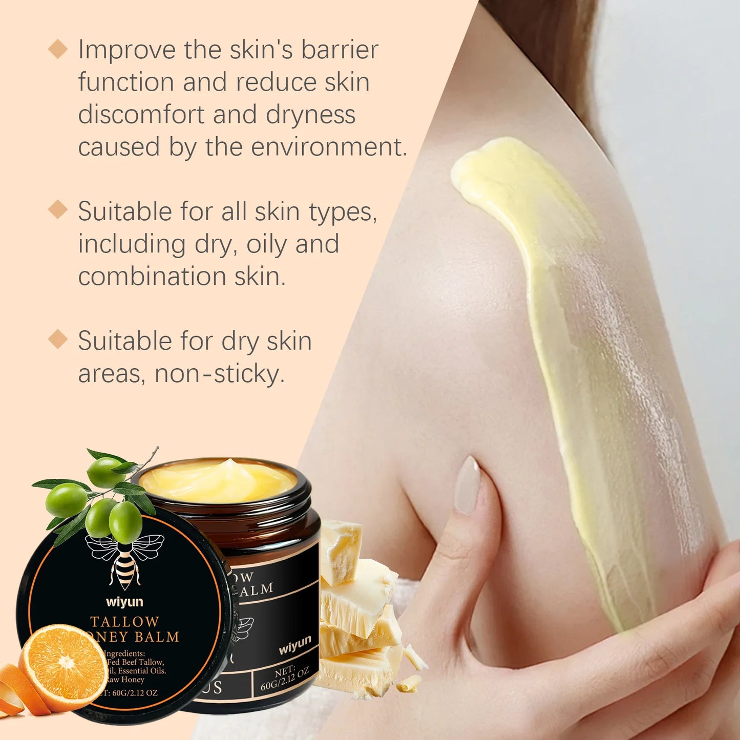 Tallow Honey Cream Glow