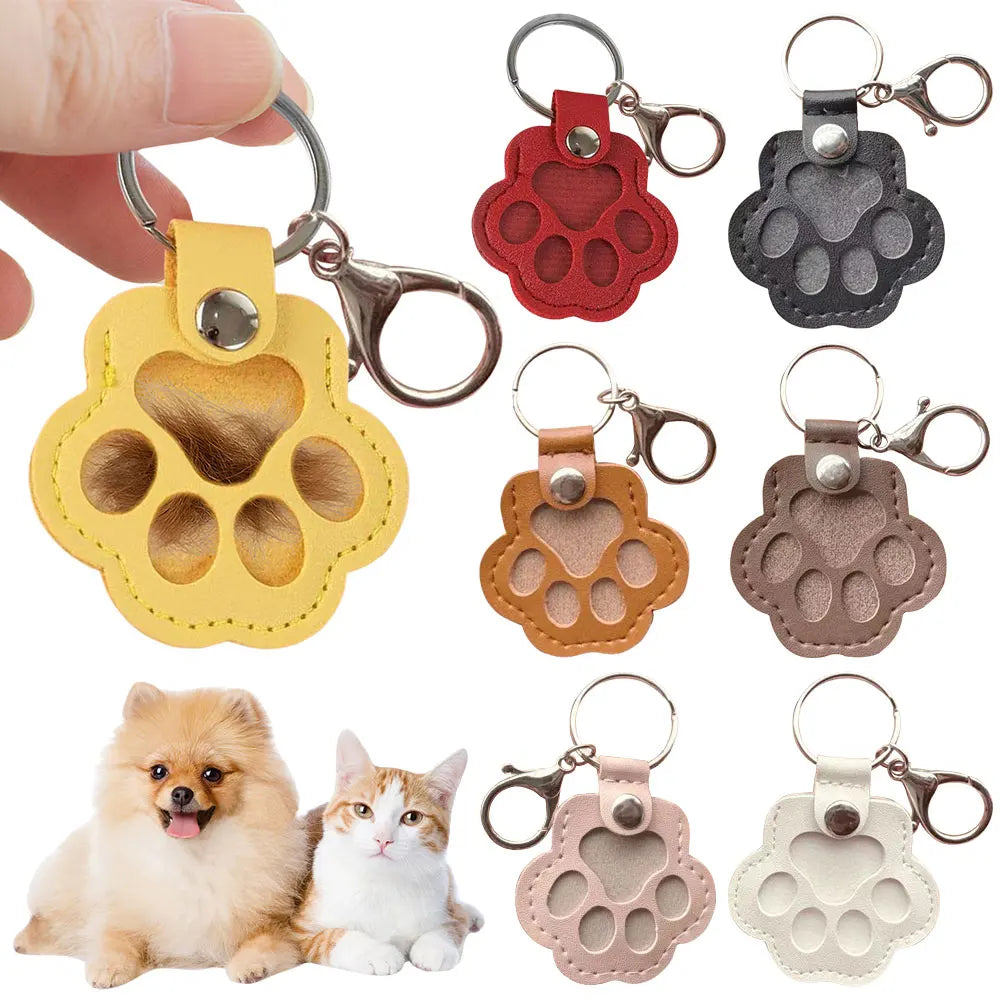 Adorable Paw Print Keychains