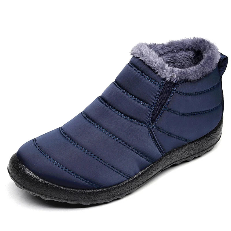 Men's Boots Slip On Winter Shoes For Men Ankle Boots Winter