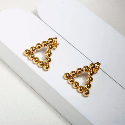 Hoop Earrings for Women Trendy Golden