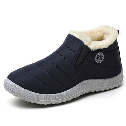 Men's Boots Slip On Winter Shoes For Men Ankle Boots Winter
