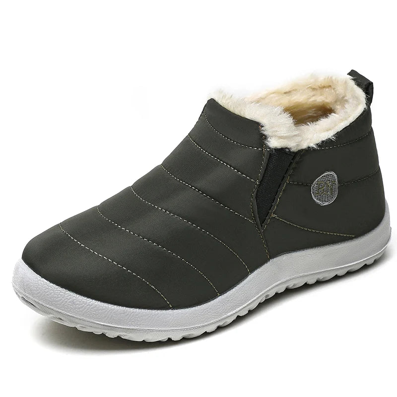 Men's Boots Slip On Winter Shoes For Men Ankle Boots Winter