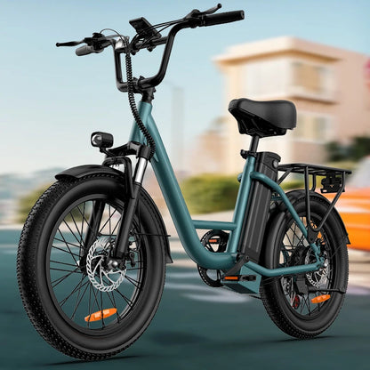 745W 20x3" Fat Tire Electric Bike