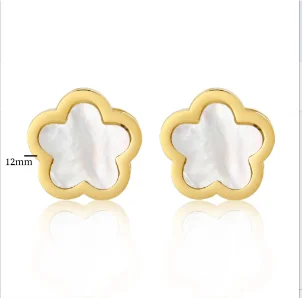 Hoop Earrings for Women Trendy Golden
