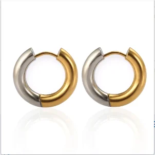 Hoop Earrings for Women Trendy Golden