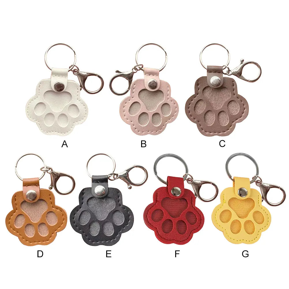 Adorable Paw Print Keychains